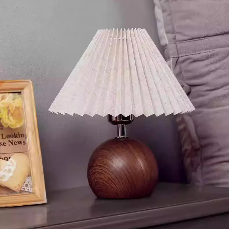 LED Bedside Table Lamp, Nightstand Lamp, Warm Dimmable Light for the Bedroom