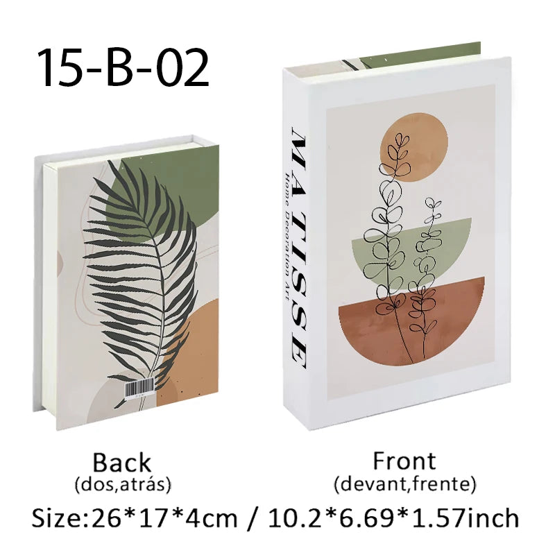 Decorative Book Storage Box, Faux Book Box, Hidden Shelf Storage for the Living Room