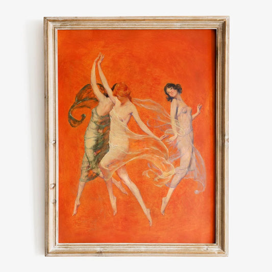 Museum-Style Fine Art Print, Gallery Wall Poster, Framed Look Decor for the Living Room