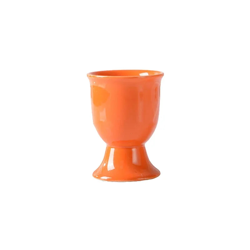 Ceramic Egg Cup Holders, Soft Boiled Egg Stands, Ceramic Breakfast Tableware