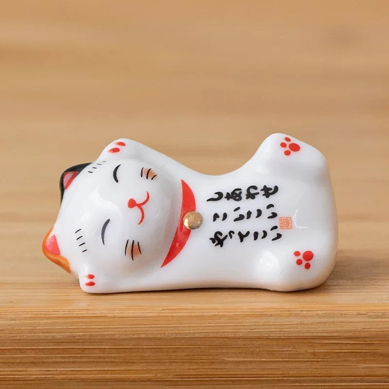 Ceramic Chopstick Holder, Chopstick Rest Set, Handmade Tableware Accent