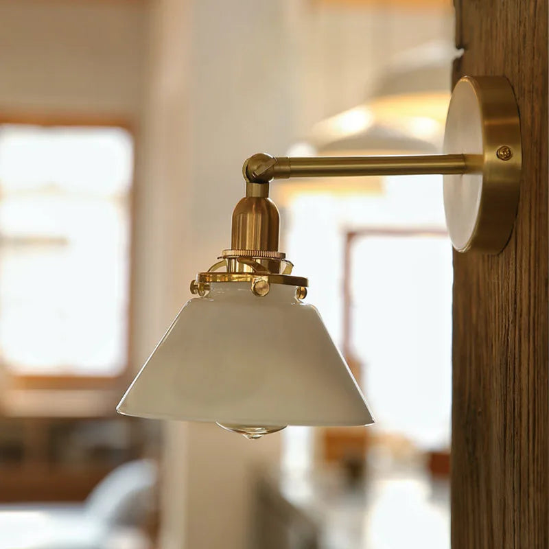 Bathroom Mirror Wall Lamp, Vanity Light Fixture, Retro Nordic Sconce for Above the Mirror