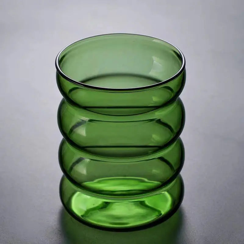 Double Wall Glass Cup, Insulated Coffee Mug, Borosilicate Glassware for Tea and Latte