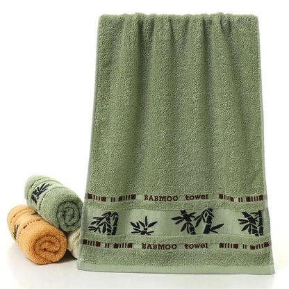 Bamboo Fiber Towel Set, Quick Dry Bath Towels, Soft Absorbent Bathroom Set