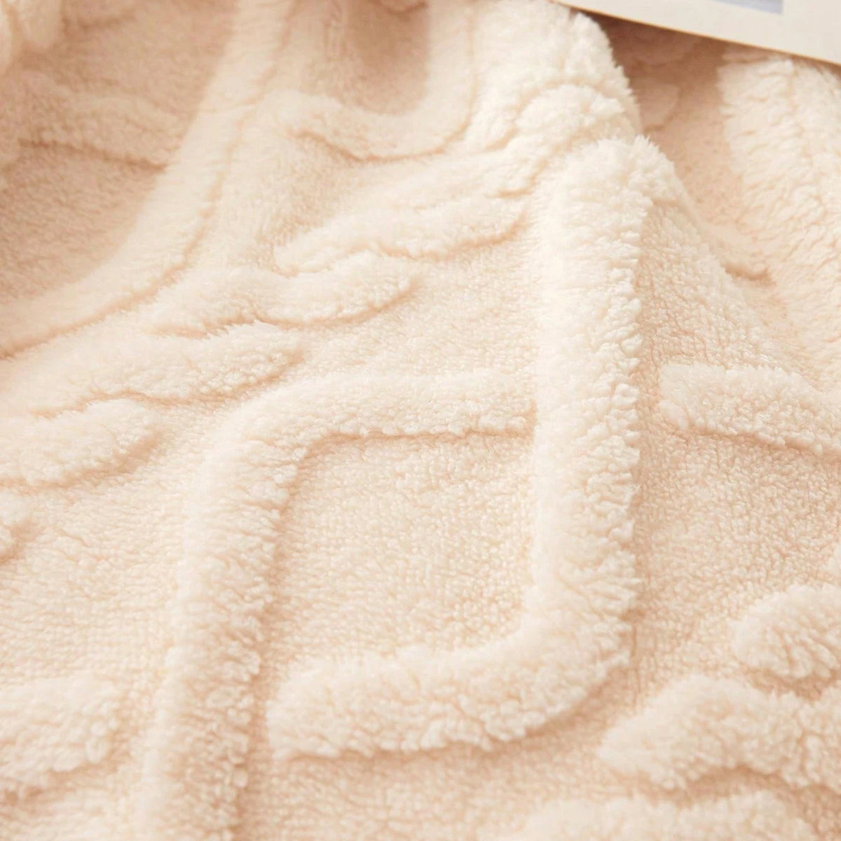 Coral Fleece Blanket, Soft Bed Throw, Lightweight Warm Bedding Cover for All Seasons