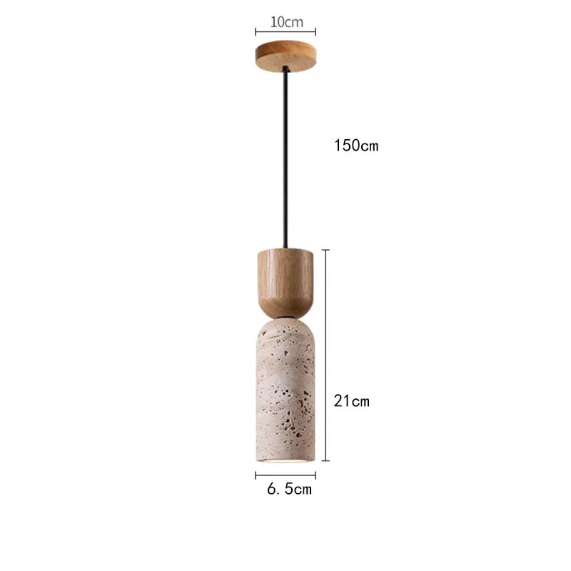 French Wabi-Sabi Ceiling Pendant, Plaster Hanging Lamp, Soft Light for the Bedroom