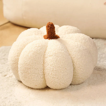 Pumpkin Throw Pillow, Fall Cushion Cover, Autumn Accent for Sofa and Entry Bench