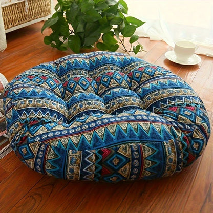 Round Floor Cushion, Tatami Seat Pad, Meditation Cushion for Living Room Floors