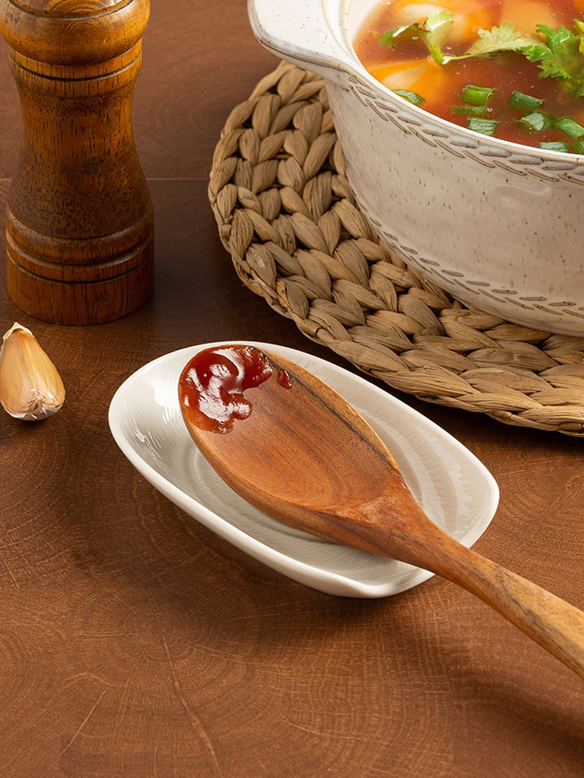 Ceramic Cutlery Holder, Flatware Caddy, Ceramic Silverware Organizer for the Kitchen