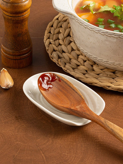 Ceramic Cutlery Holder, Flatware Caddy, Ceramic Silverware Organizer for the Kitchen