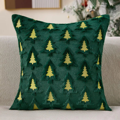 Seasonal Throw Pillow Covers, Faux Fur Cushion Cases, Autumn and Winter Sofa Accent
