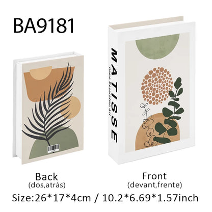 Decorative Book Storage Box, Faux Book Box, Hidden Shelf Storage for the Living Room