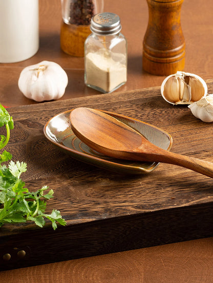Ceramic Cutlery Holder, Flatware Caddy, Ceramic Silverware Organizer for the Kitchen
