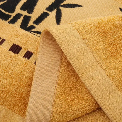 Bamboo Fiber Towel Set, Quick Dry Bath Towels, Soft Absorbent Bathroom Set