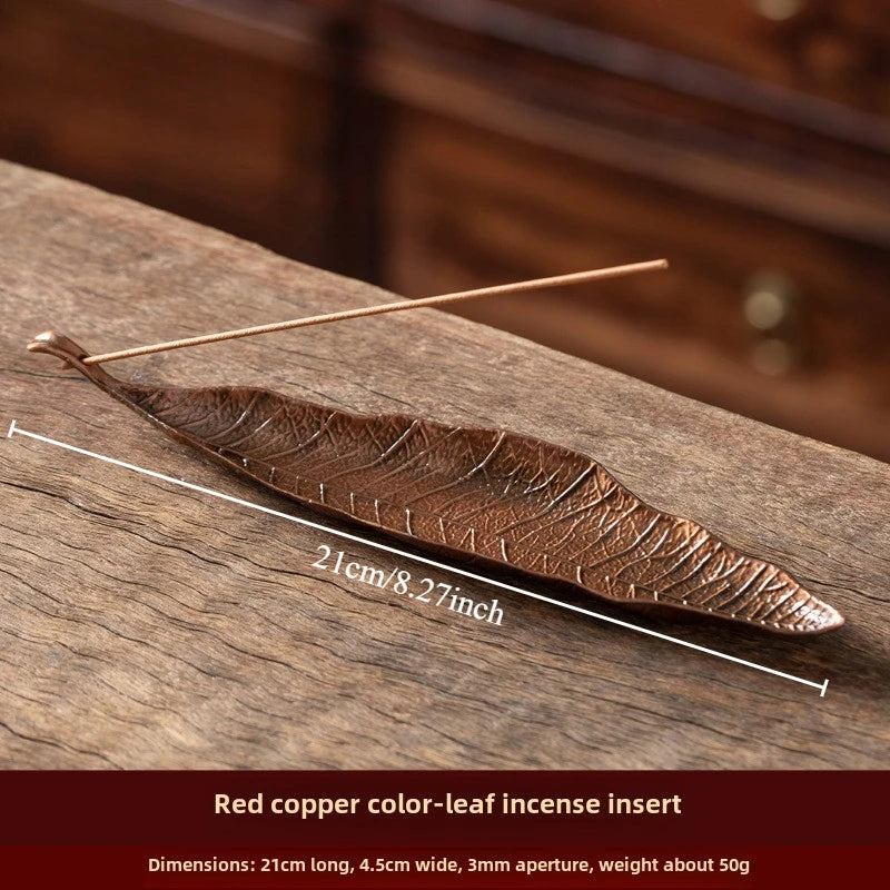 Boat Incense Holder, Stick Incense Burner, Ash Catcher Tray for Desk and Shelf