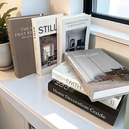 Decorative Book Storage Box, Faux Book Box, Hidden Shelf Storage for the Living Room