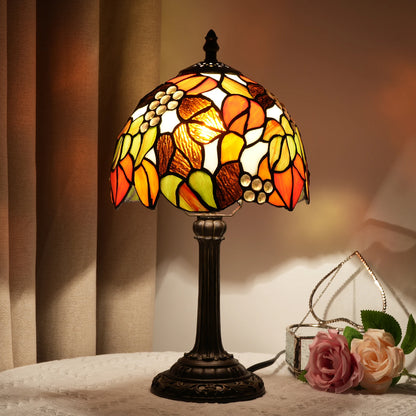 Vintage Style Table Lamp, Retro Bedside Lamp, Warm Accent Light for the Living Room