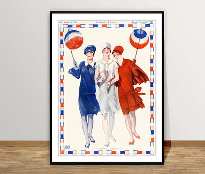 Museum-Style Fine Art Print, Gallery Wall Poster, Framed Look Decor for the Living Room
