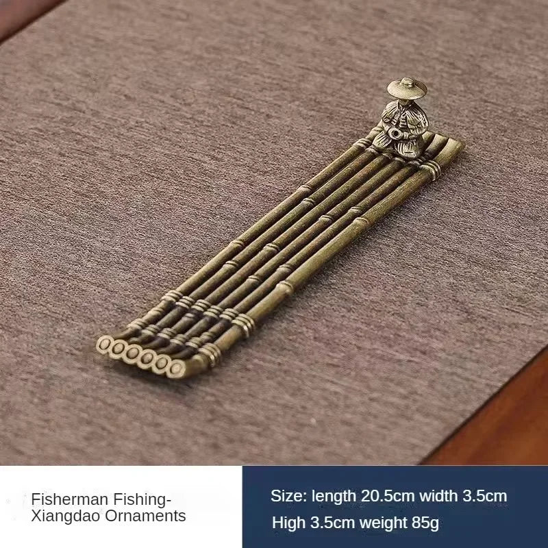 Boat Incense Holder, Stick Incense Burner, Ash Catcher Tray for Desk and Shelf