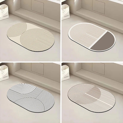 Kitchen Floor Mat, Absorbent Kitchen Runner Rug, Non-Slip Washable Anti-Fatigue Mat