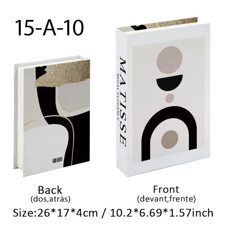 Decorative Book Storage Box, Faux Book Box, Hidden Shelf Storage for the Living Room