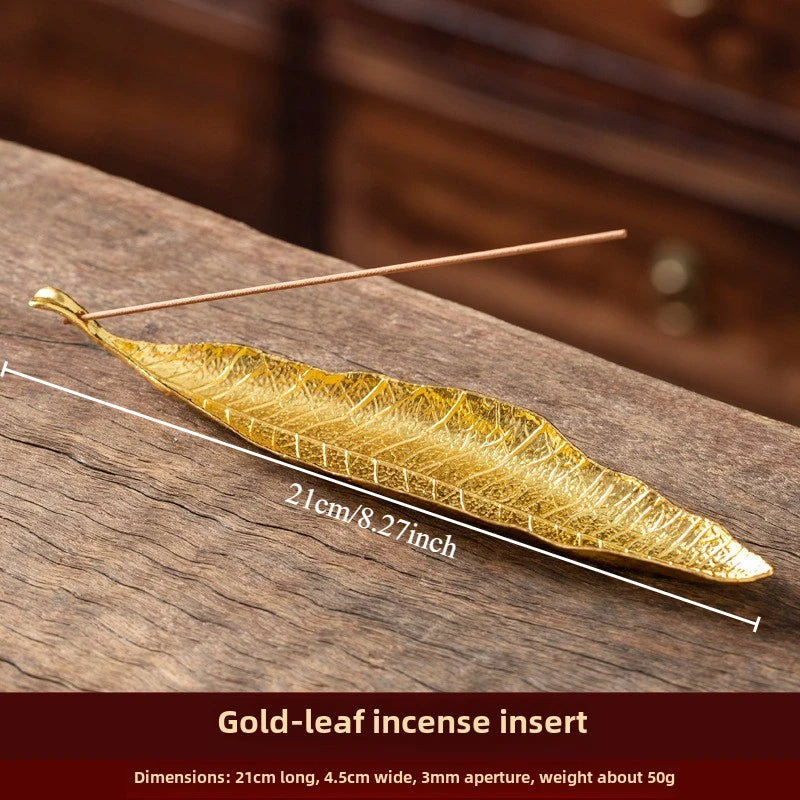 Boat Incense Holder, Stick Incense Burner, Ash Catcher Tray for Desk and Shelf