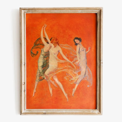 Museum-Style Fine Art Print, Gallery Wall Poster, Framed Look Decor for the Living Room
