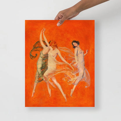 Museum-Style Fine Art Print, Gallery Wall Poster, Framed Look Decor for the Living Room