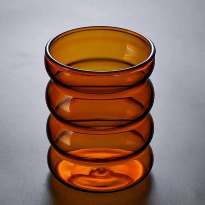 Double Wall Glass Cup, Insulated Coffee Mug, Borosilicate Glassware for Tea and Latte