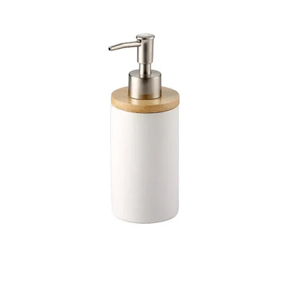 Ceramic Bathroom Accessories Set, Vanity Countertop Set, Soap Dispenser and Tumbler