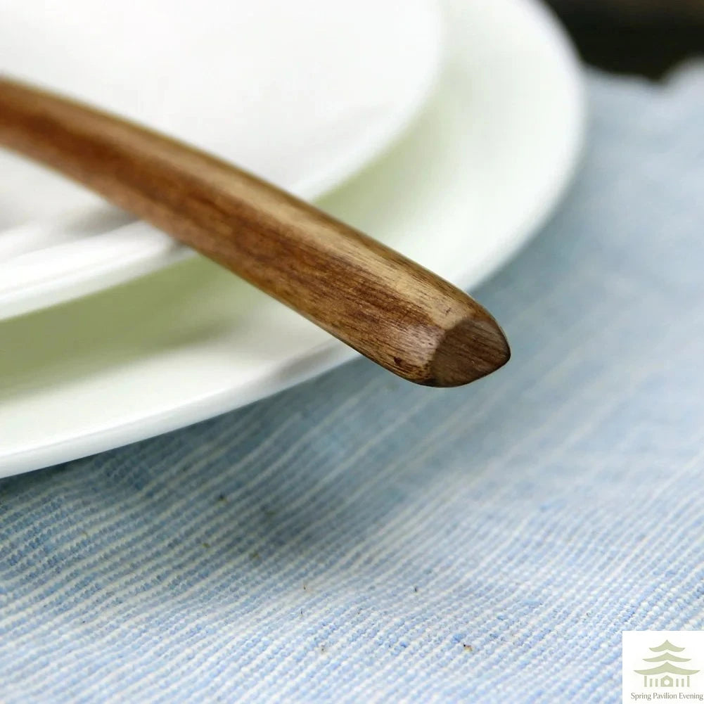 Wooden Spoon Set, Cooking Utensil Set of 5, Kitchen Tools Safe for Nonstick Pans