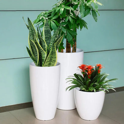 Ceramic Monstera Planter Pot, Leaf Shaped Plant Pot, Tabletop Flower Pot for Greenery