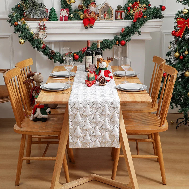 Sequin Table Runner, Dining Table Cloth Runner, Festive Decor for Gatherings