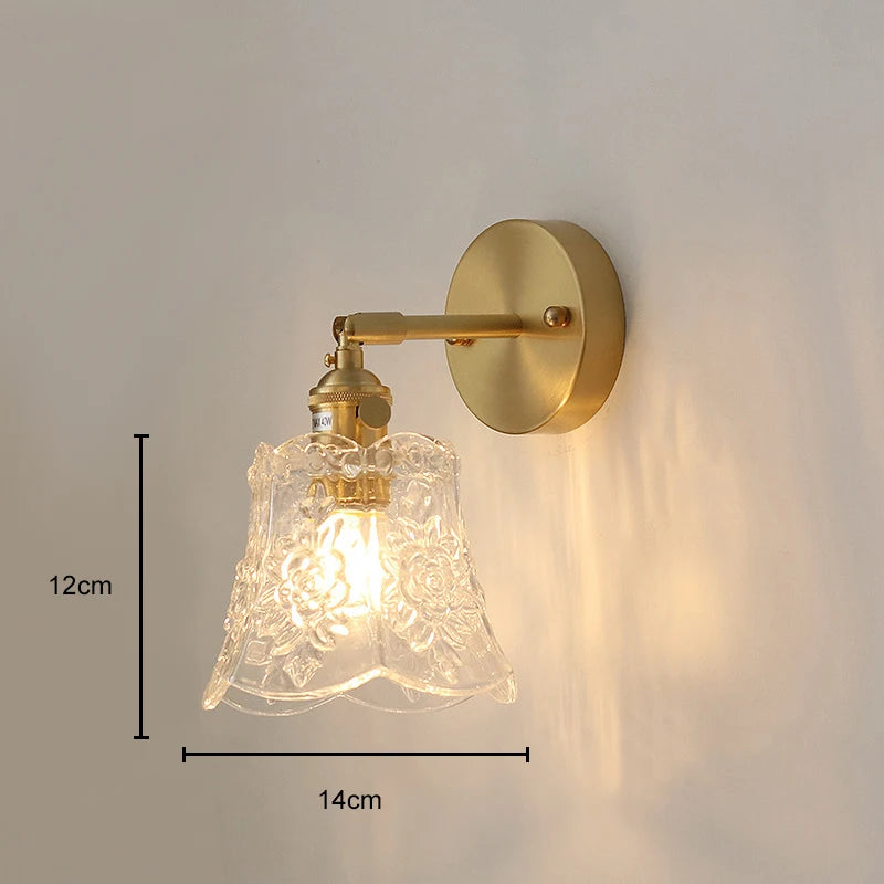 Nordic Flower Glass Pendant Light, Hanging Ceiling Lamp, Petal Shade for Kitchen Islands