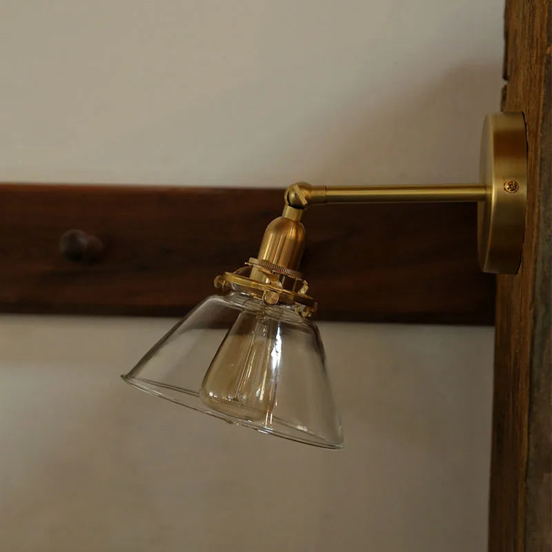Bathroom Mirror Wall Lamp, Vanity Light Fixture, Retro Nordic Sconce for Above the Mirror
