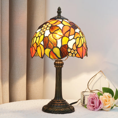 Vintage Style Table Lamp, Retro Bedside Lamp, Warm Accent Light for the Living Room