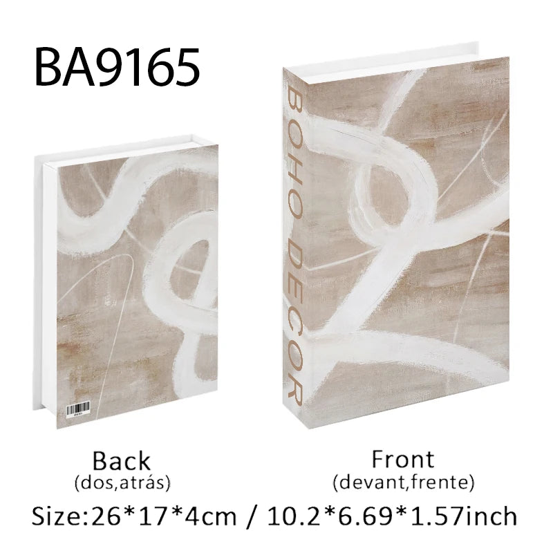 Decorative Book Storage Box, Faux Book Box, Hidden Shelf Storage for the Living Room