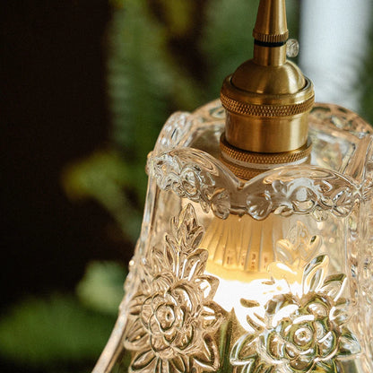 Nordic Flower Glass Pendant Light, Hanging Ceiling Lamp, Petal Shade for Kitchen Islands