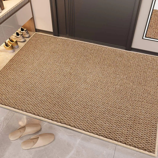 Front Door Entrance Mat, Welcome Doormat, Non-Slip Indoor Outdoor Entryway Rug
