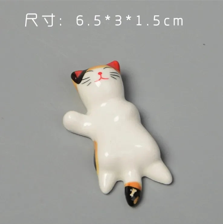 Ceramic Chopstick Holder, Chopstick Rest Set, Handmade Tableware Accent