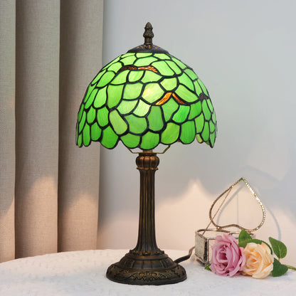 Vintage Style Table Lamp, Retro Bedside Lamp, Warm Accent Light for the Living Room