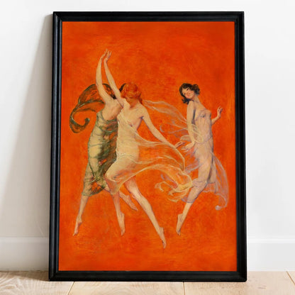 Museum-Style Fine Art Print, Gallery Wall Poster, Framed Look Decor for the Living Room