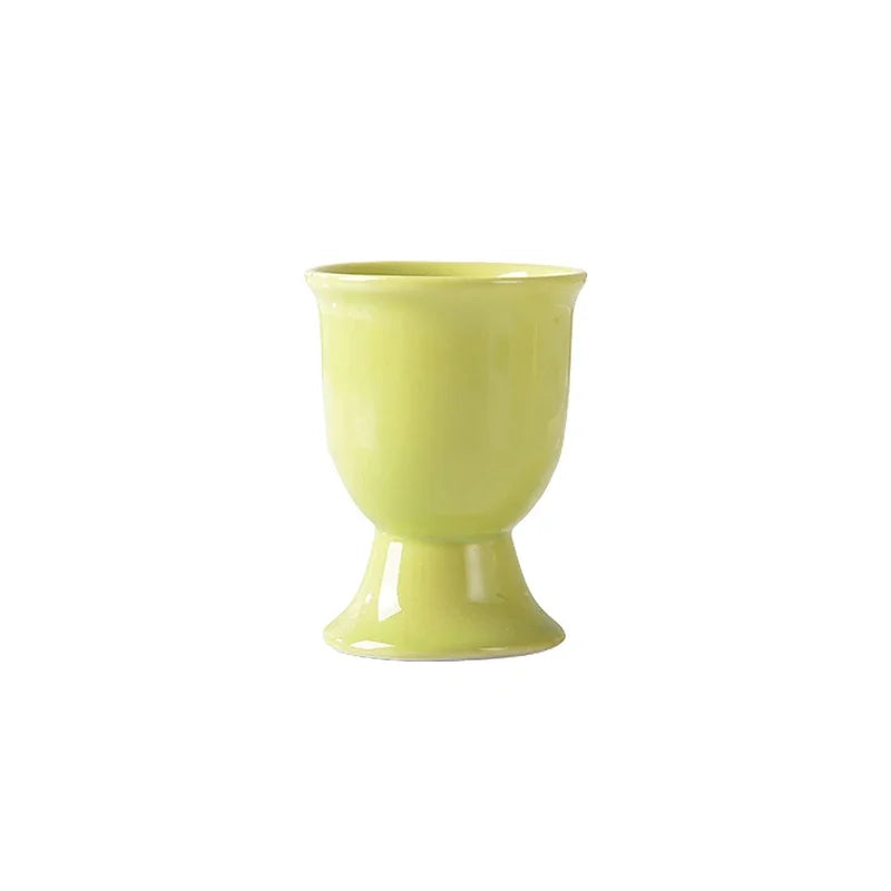 Ceramic Egg Cup Holders, Soft Boiled Egg Stands, Ceramic Breakfast Tableware