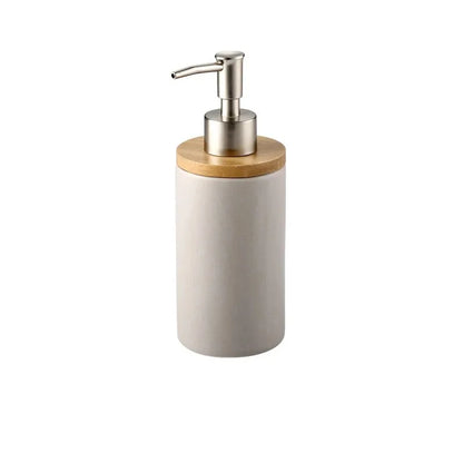 Ceramic Bathroom Accessories Set, Vanity Countertop Set, Soap Dispenser and Tumbler