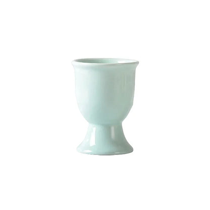 Ceramic Egg Cup Holders, Soft Boiled Egg Stands, Ceramic Breakfast Tableware
