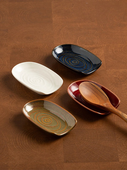 Ceramic Cutlery Holder, Flatware Caddy, Ceramic Silverware Organizer for the Kitchen