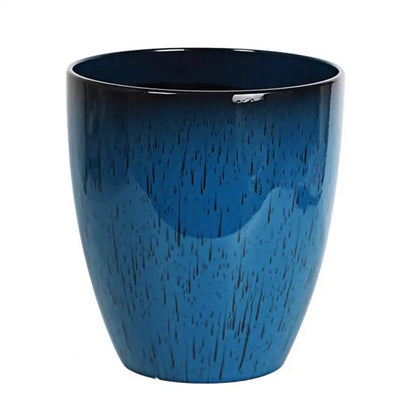 Ceramic Monstera Planter Pot, Leaf Shaped Plant Pot, Tabletop Flower Pot for Greenery