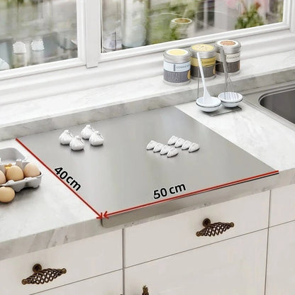 Stainless Steel Cutting Board, Chopping Board, 304 Steel Kitchen Prep Board