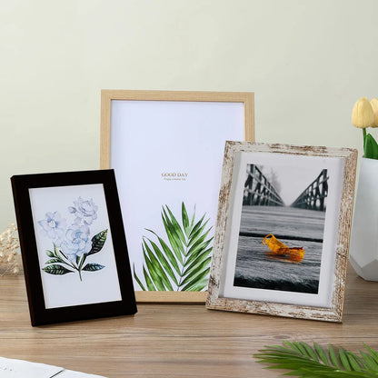 Wooden Photo Frame, Picture Frame for Wall Hanging, Tabletop Frame for Gallery Walls