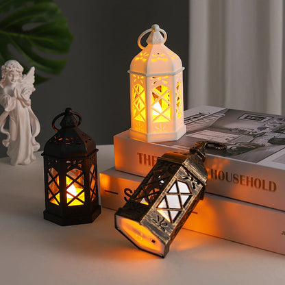 Retro Desktop Lamp, Vintage Desk Light, Warm Accent Lamp for Study and Home Office